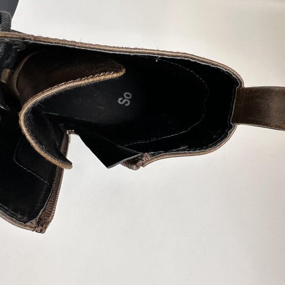 Sonoma So Reindeer Women Boots Combat Zipper Closure Brown Size 9.5 Med NWOB - Picture 8 of 9